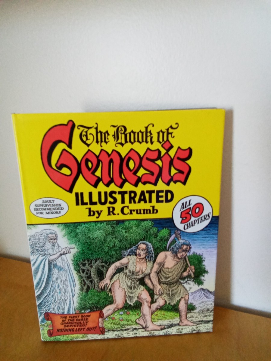 The Book of Genesis ILLUSTRATED by R. Crumb-hc/dj-2009-W. W.