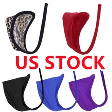 US Men's C-String Bulge Enhancer Pouch Thongs Panty Briefs Lingeries Underwear