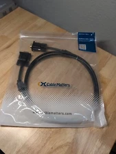 New Cable Matters VGA to VGA Cable (SVGA Cable) 6 Feet - Model 108001-6