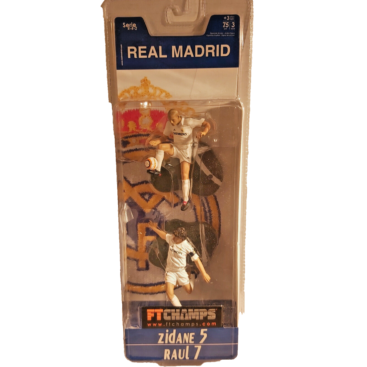 Ultra Rare FT Champs Real Madrid Zidane 5 & Raul 7 - 3 Ultra Rare FT Champs Real Madrid Zidane 5 & Raul 7 - 3