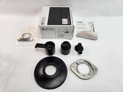 Delta Faucet T17T089-BL Tetra 17T Series Trim Kit Matte Black