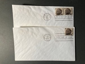 FDC, Franklin D. Roosevelt, 6c, 1966 (2 covers)