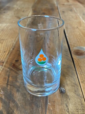 Vintage Minute Maid Florida Orangensaft Glas - USA