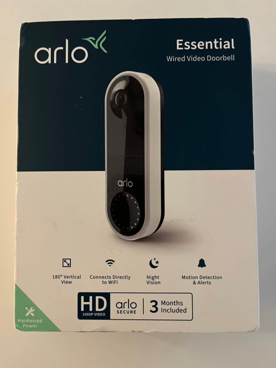 Video Doorbell Arlo Motion Detection Zone Arlo Video Doorbell 2K