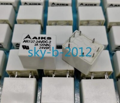 3 PCS NEW IN BOX AIKS AR137-24VDC-2 Power Electrical Direct Current Relay