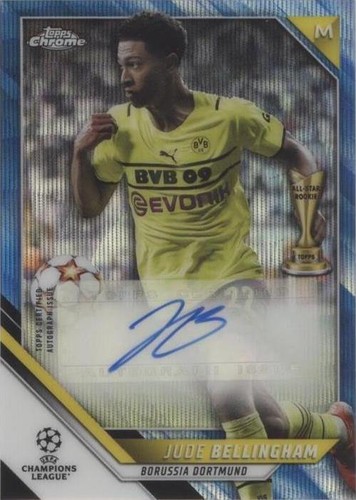 2021-22 Topps Chrome UEFA JUDE BELLINGHAM Future Stars SP SGC 10