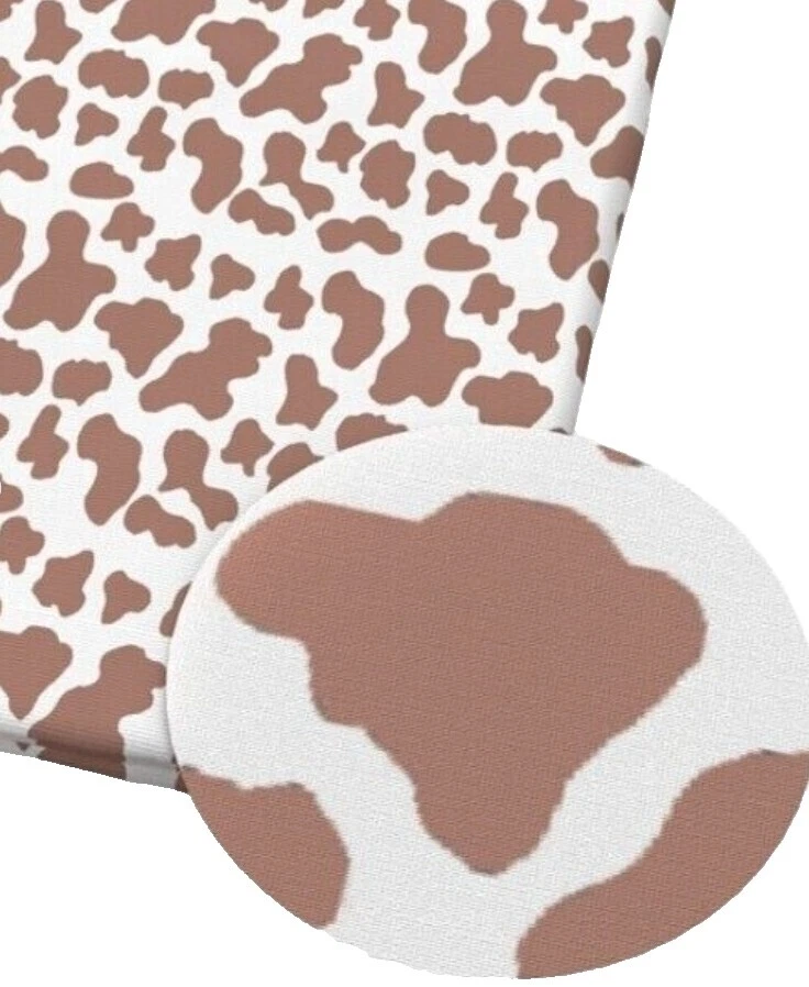 Estampado Animal Imitación de Cuero Marrón géneros artesanales