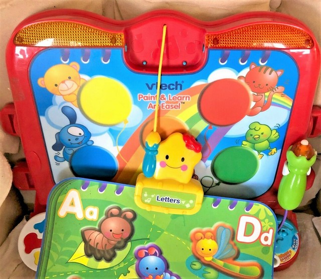 vtech paint and learn art easel