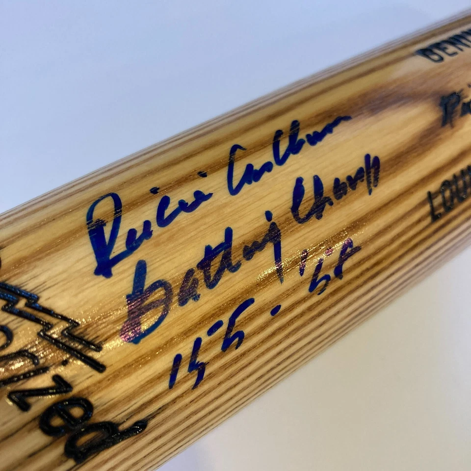 Richie Ashburn Batting Champ 1955 & 1958 Signed Game Model Baseball Bat JSA COA - Image 4 of 4