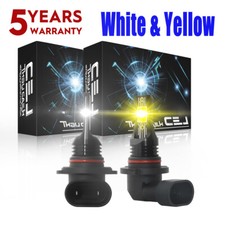 9005 Hb3 Switchback Dual Color White Yellow Daytime Running Light Bulb Fog Bulbs