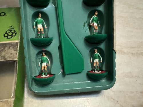Rarissima squadra Subbuteo LW Messico anni 70 in box da collezione - Foto 5 di 8
