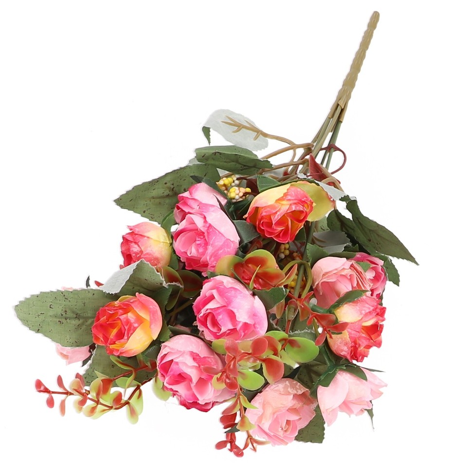 Künstliche Seidenblumen für Grabdekoration symbolisieren Liebe und