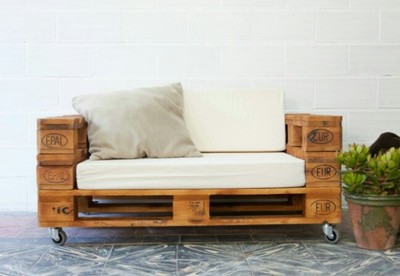 Con Pedane Divanetti Fatti Con I Pallet Costruire Divano Letto