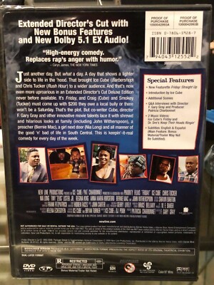 Friday (DVD) Deluxe Edition! Director! Ice Cube, Chris Tucker