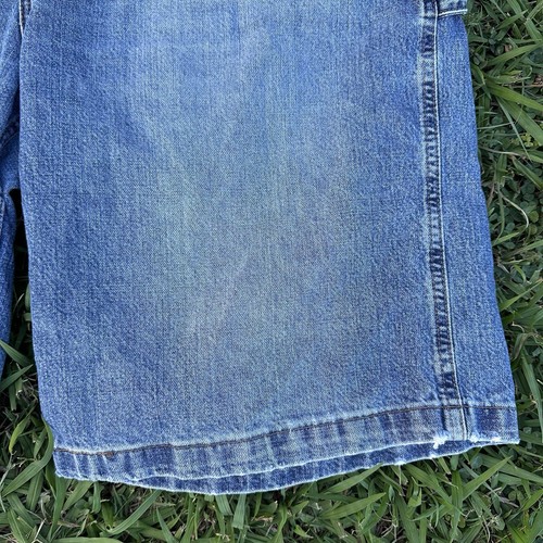 Vtg No Boundaries Jean Shorts Mens 42 Denim Jorts Baggy Skate Y2K Grunge Nobo - Picture 5 of 8