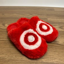 Wondershop Target Exclusive Red Holiday Slippers Large W 9/10  M 7/8 Unisex