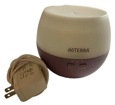 doTERRA Petal Aromatherapy Essential Oil Diffuser w/Timer Lights Cord DY-006