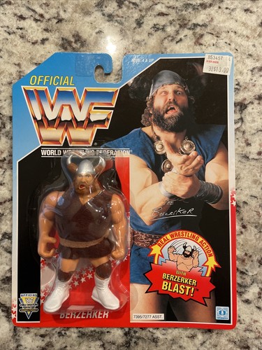 WWF WWE HASBRO BERZERKER MOC MINT 1992 RARE Series...