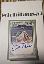 2013 Topps Gypsy Queen Vida Blue Auto Oakland A's Autograph