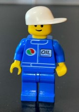 Vintage LEGO Town Mini-figure Octan Blue Oil Vintage OCT005