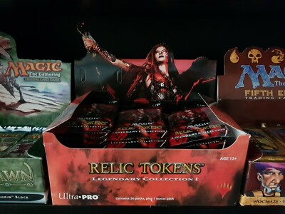 mtg relic tokens booster box Relic Tokens Relentless Collection (Single Pack) for Magic: The Gathering main image 1