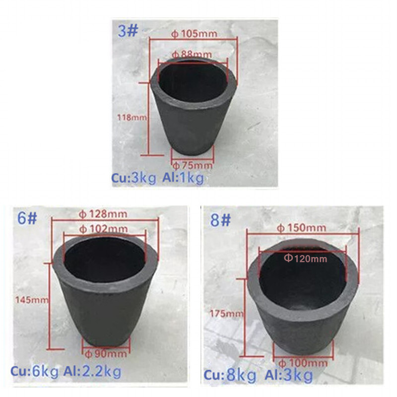 DIYEAH Graphit Schmelzform Set - Gold Und Silber Schmelzgießformen