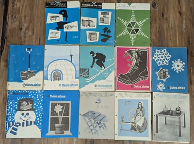 #ad 78 Deltagram Flying Chips Woodworking Magazines 13 Complete Years 1960 1972 Lot $149.99