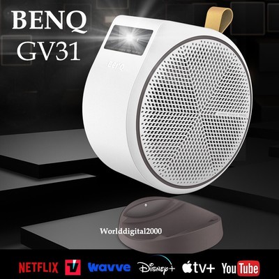 BENQ GV31 Portable Projector FHD Woofer Netflix All-in-one