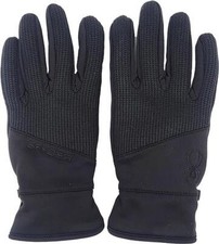 NWT Spyder Men's Core Conduct Gloves 3M Thinsulate, Leather Palm. Large Black