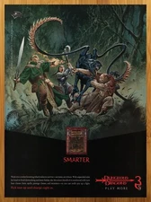 2004 Dungeons & Dragons Miniatures Handbook Print Ad/Poster AD&D Game Promo Art