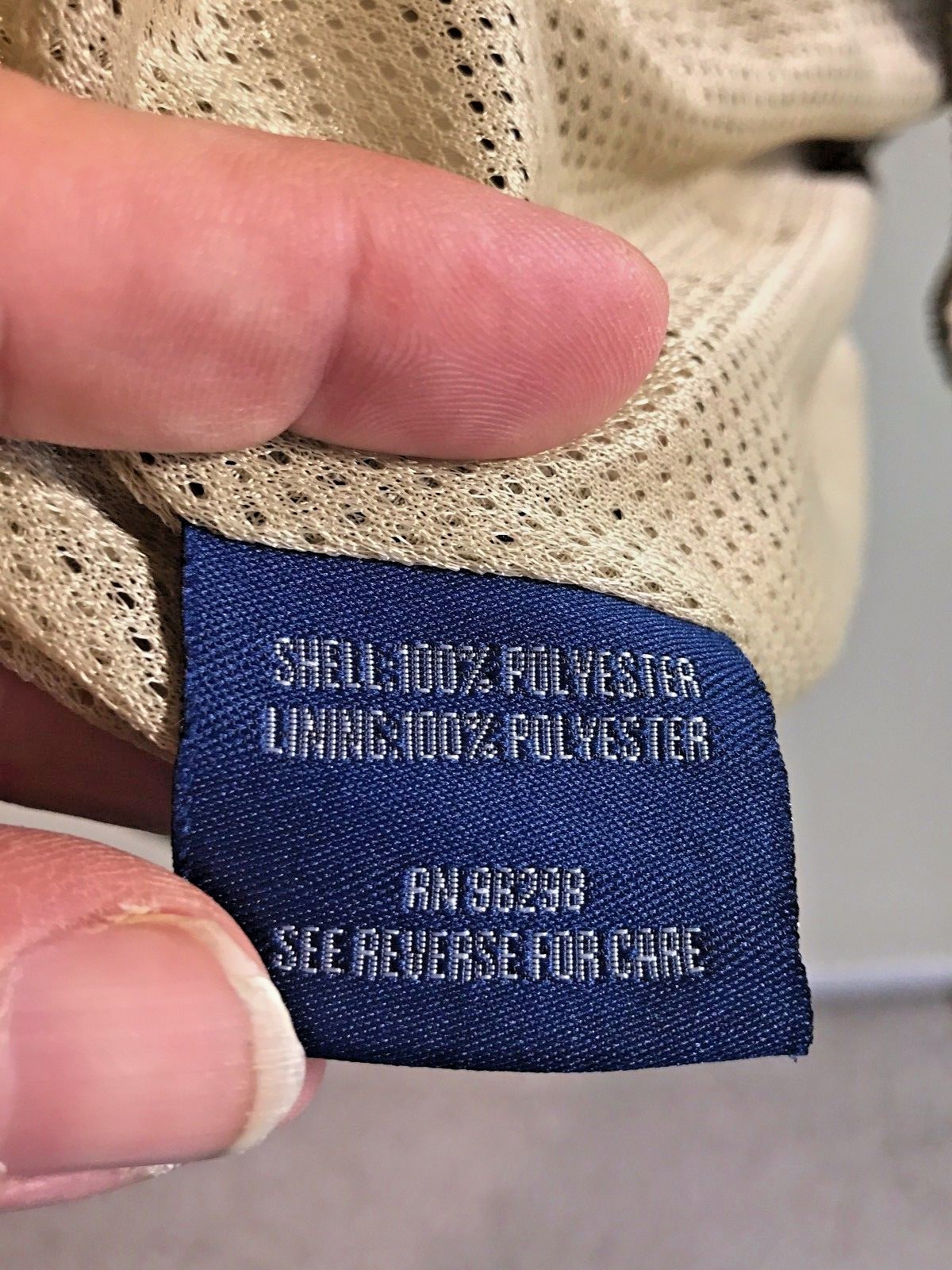 PGA TOUR Big & Tall XXL Tan Mesh Lined Golf Jacket Removable Sleeves eBay