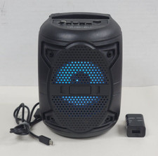 Quikcell Partymini bluetooth Speaker DC-5V 5W  Charger / Cable Tested/Working 