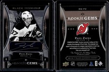 2016-17 Upper Deck Black Diamond Rookie Gems AUTO Pavel Zacha /99
