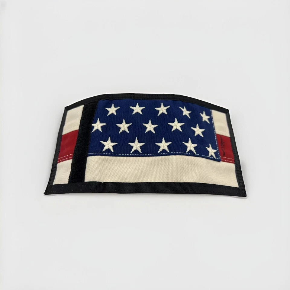 Saint Laurent Canvas Bifold Wallet America Flag Made in Italy - Image 2 of 4