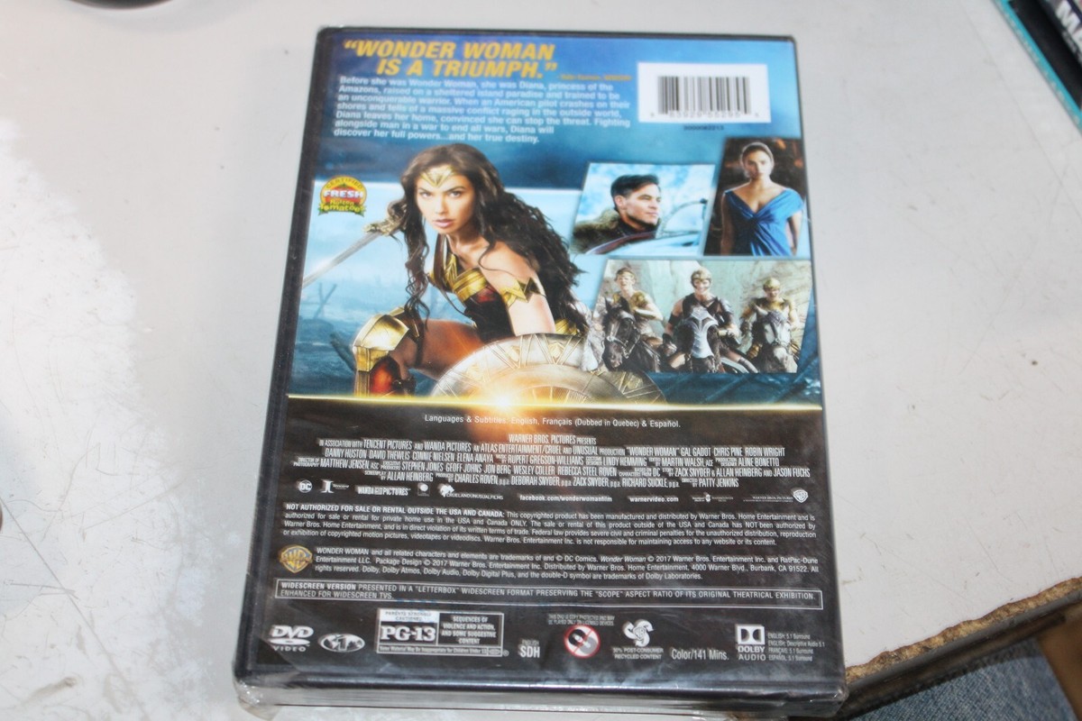 Wonder Woman (DVD, 2017) for sale online | eBay