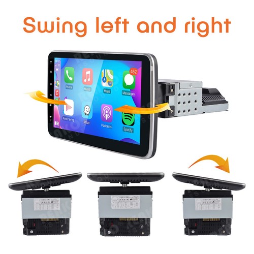 AUTORADIO 10.1" CARPLAY ANDROID 12 1 DIN 2GB+32GB STEREO AUTO BLUETOOTH WIFI GPS - Imagen 2 de 14