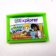 LeapFrog LeapPad Explorer Leap School Math Game Cartridge NOT TESTED 2012