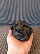 Vintage Celti Castings Sculpture Dragon  Made From 500 Million Old Slate