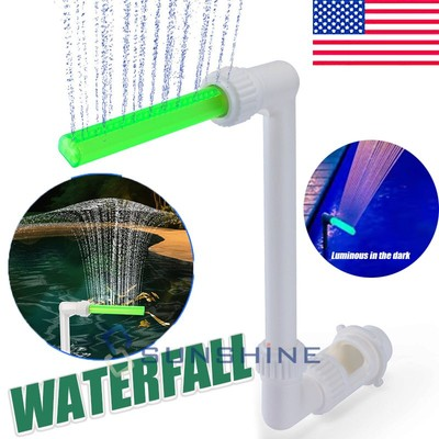 #ad #ad Pressure Fountain Pump Swimming Pool Fountain Luminous in dark Water Sprinkler $20.59