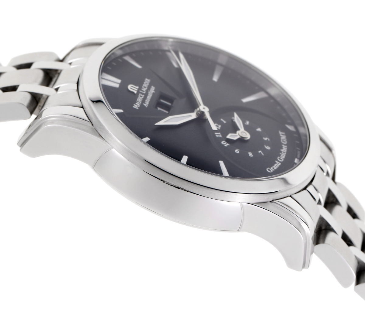 Maurice Lacroix Pontos Grand Guilloche GMT Automatic SS Men's Watch PT6098 image 6