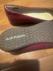 Hush Puppies Women’s Burgundy Leather Ballet Flats Slip-On US 12 Medium — photo 4