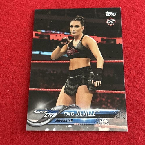 2018 Sonya Deville Topps WWE Then Now Forever Smackdown #R-34 (RC) Rookie Card - Picture 1 of 8