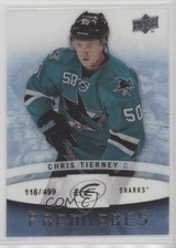 2014-15 Upper Deck Ice Ice Premieres 116/499 Chris Tierney #144 g3b