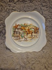 Sandland Ware Fox Hunting Decorative Plate