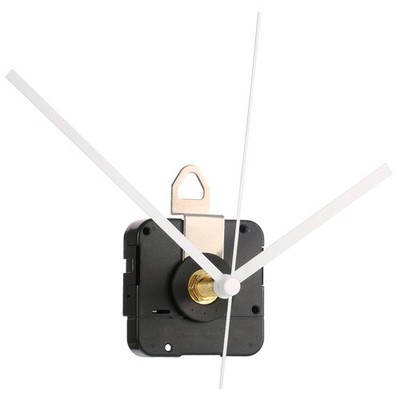 Hicarer 28 mm Quartz Clock Movement Long Shaft Repair Kit for Watch White 