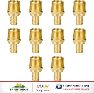Durable 1/2 Inch PEX Male Threaded Fittings Set for Reliable Plumbing Solutions