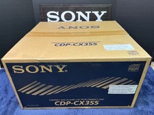 -SEALED - NEW IN BOX - Sony 300 Disc CD/DVD Changer Player CDP-CX355