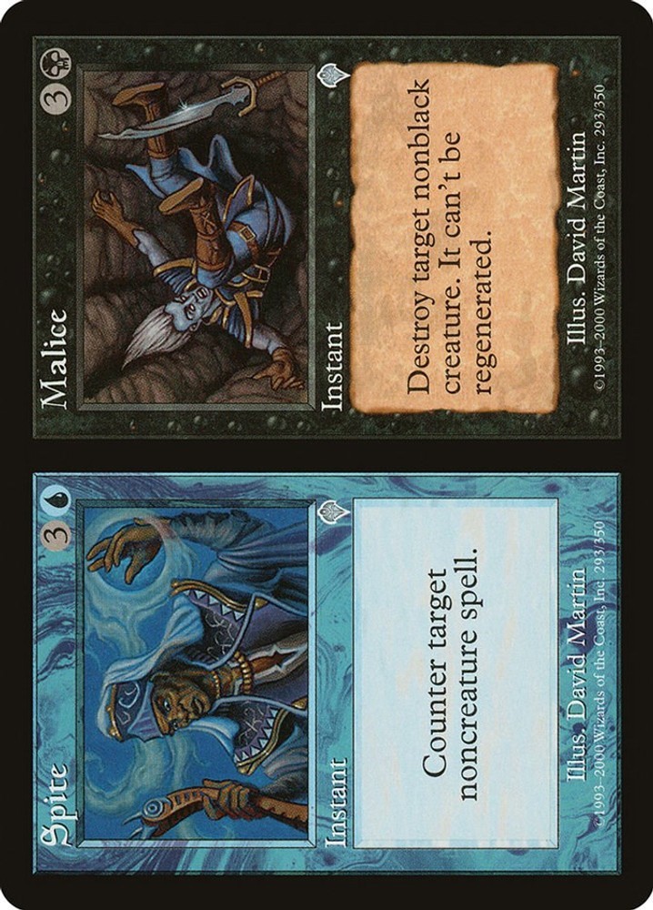 Spite // Malice Invasion MTG 293 LP
