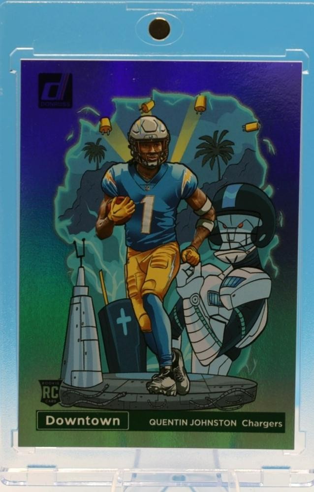 2023 Donruss Quentin Johnston Downtown! #D-16