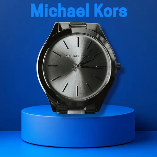 OROLOGIO MICHAEL KORS MK WATCH MK3178 SLIM RUNWAY ACCIAIO INOX NUOVO